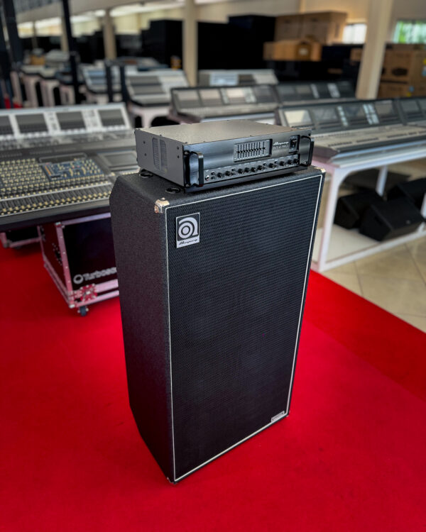 CAIXA PARA CONTRABAIXO AMPEG SVT810E COM CABEÇOTE SVT-4 PRO